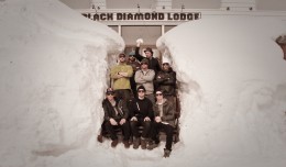 The MSP Crew at Black Diamond Lodge in Japan