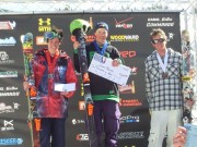 Aaron Blunck won the Open Class Halfpipe at USASA Nationals in Copper. Photo: USASA