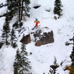 Rob crushing bodybag in 2011 CB comp. photo: Denver Post