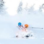 Rob getting the goods in the West Elk's. Photo: Alex Fenlon Photo