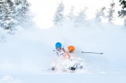 Rob getting the goods in the West Elk's. Photo: Alex Fenlon Photo