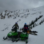 Rob and Sydney enjoying life in the Crested Butte backcountry