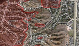 Map-of-Waldo-Canyon-fire-east-side-June-29-2012