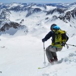 Dropping into heaven. Photo: 14erskiers.com