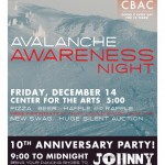 CBAC 10th Avalanche Awareness Night