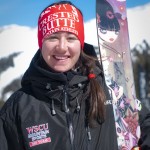 Francesca just graduated from WSCU and is still competing on the Freeride World Tour. Photo: Trent Bona