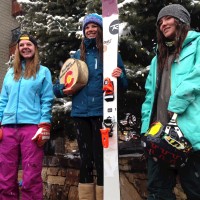 Brittany Barefield, currently a junior at CBCS, on top of the podium at Aspen Highlands earlier this year. She was one of 2, -I repeat - girls on the freeride team in a ski town.