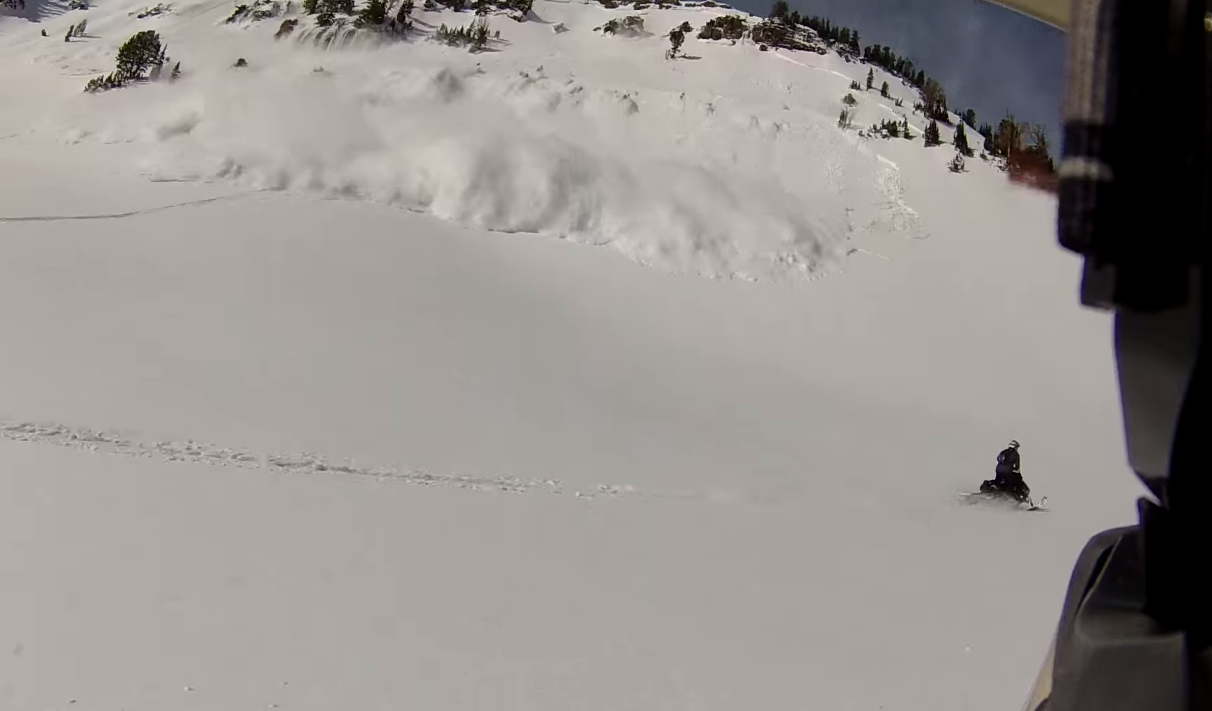Snowmobiler Triggers Avalanche in Afton, Wyoming West Elk ProjectWest