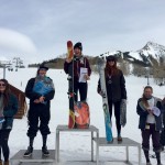 Elsa Smith won the 15-18 Ski Women with Morgan Westfall in 2nd, Jordan Glendining in 3rd, Rachel Cocchiarella in 4th, and Abby Ward in 5th.